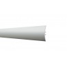 Schodový profil na skrutku 35x35 mm striebro