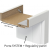 Obložková zárubňa PORTA SYSTEM - povrch PORTASYNCHRO 3D