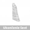 Prvky k soklovej lište LM 55 Akacia šedá 45