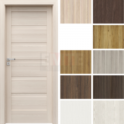 Interiérové dvere so zárubňou Verte Home H.0 bezfalcové