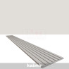 Lamelový panel LAMELY 3D Perleťovo sivý