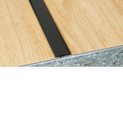 Prechodová lišta samolepiaca 25x2 mm - biela