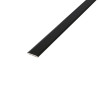 Prechodová lišta samolepiaca 25x2 mm - čierna