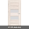 Interiérové dvere so zárubňou Debécia 5 bezfalcové