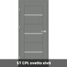 Interiérové dvere so zárubňou Daglezja 7 bezfalcové