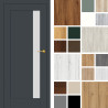 Interiérové dvere so zárubňou Frézia 1 bezfalcové
