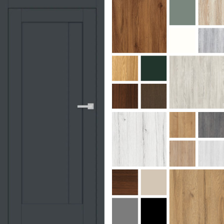 Interiérové dvere so zárubňou Frézia 2 bezfalcové