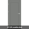 Interiérové dvere so zárubňou Frézia 4 bezfalcové