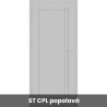 Interiérové dvere so zárubňou Frézia 6 bezfalcové