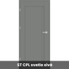 Interiérové dvere so zárubňou Frézia 6 bezfalcové