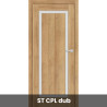 Interiérové dvere so zárubňou Frézia 9 bezfalcové