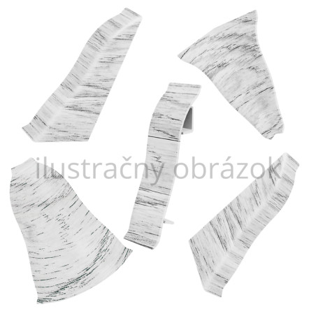 Prvky k soklovej lište LM 55 Dub klasický jasný 67