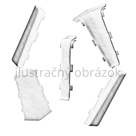 Prvky k soklovej lište LARS orech brazílsky 12