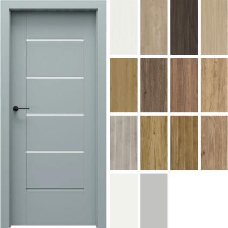 Interiérové dvere so zárubňou Verte Premium E4 bezfalcové