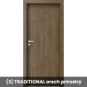 Interiérové dvere so zárubňou Porta CPL 1.1 bezfalcové