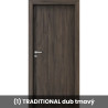 Interiérové dvere so zárubňou Porta DECOR P bezfalcové