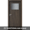 Interiérové dvere so zárubňou Porta DECOR M bezfalcové