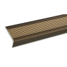 Schodová hrana samolepiaca 45x23 mm, dĺžka 90 cm