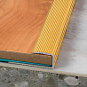 Ukončovací profil vŕtaný 28x11, hrúbka 8 mm, dĺžka 90 cm